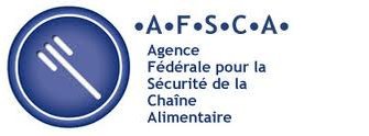 Logo de l'AFSCA (Agence Fédérale pour la Sécurité de la Chaîne Alimentaire)
